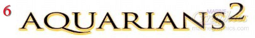 Aquarians 6 Boat Lettering