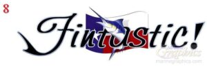 Fintastic boat lettering