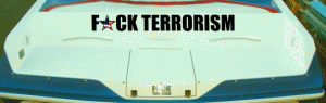 Fck Terrorism Boat Graphics