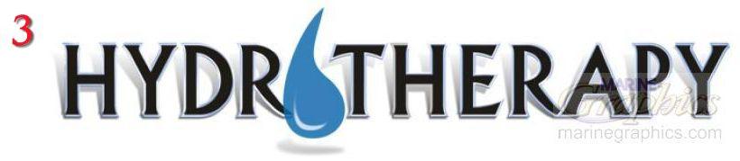 Hydrotherapy boat logo option 3