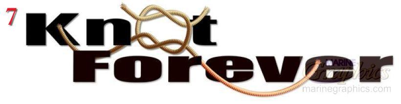 Knot Forever boat lettering