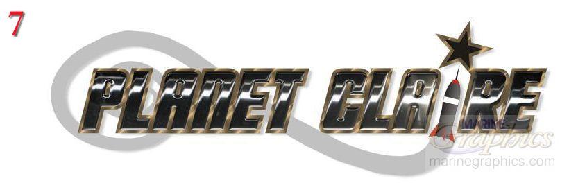 Planet Claire boat name