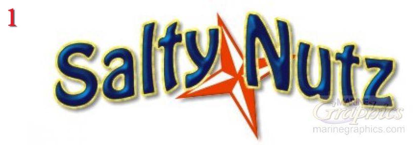 Salty Nutz - boat graphic 1