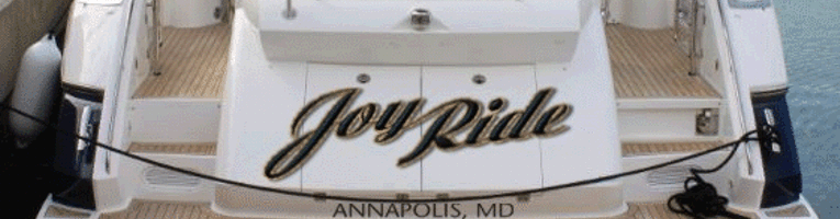 Joy Ride Boat Name Preview
