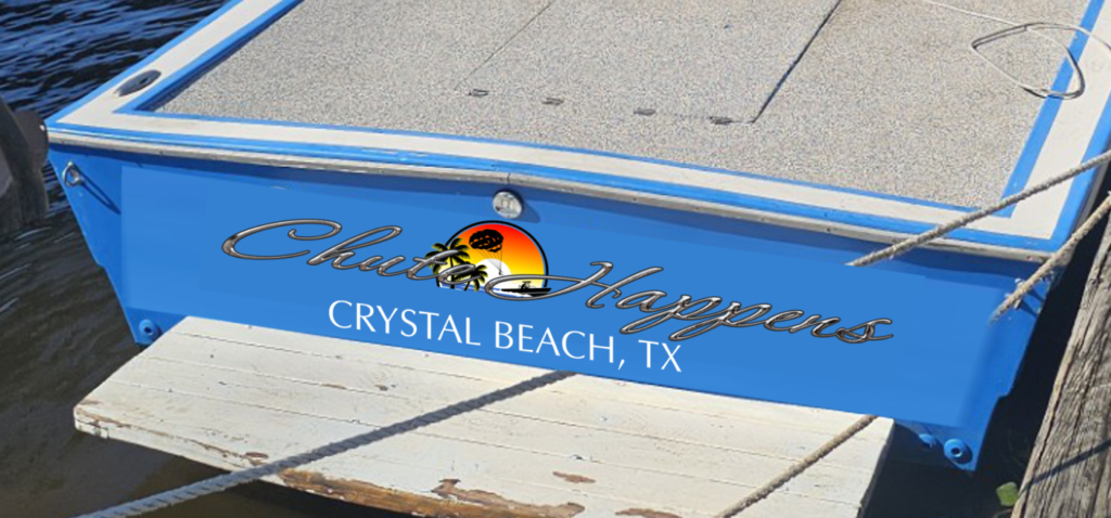 Preview of boat name concept #1 on the hull