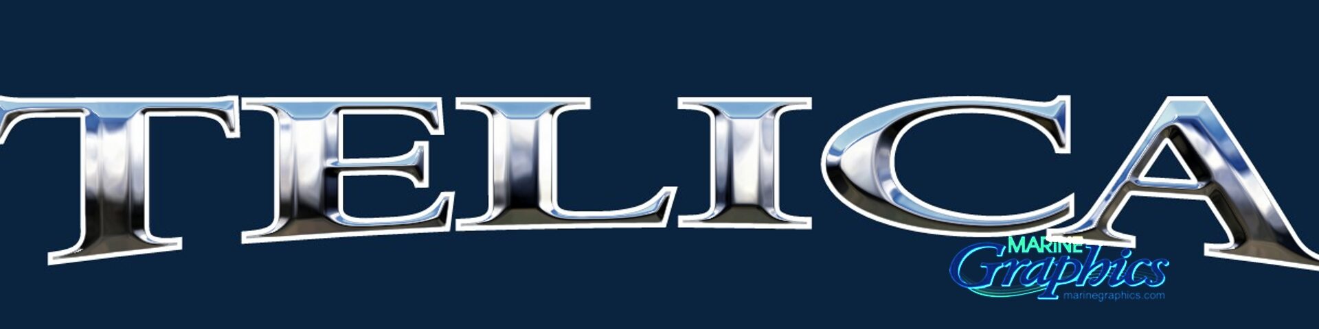 Telica Boat Lettering